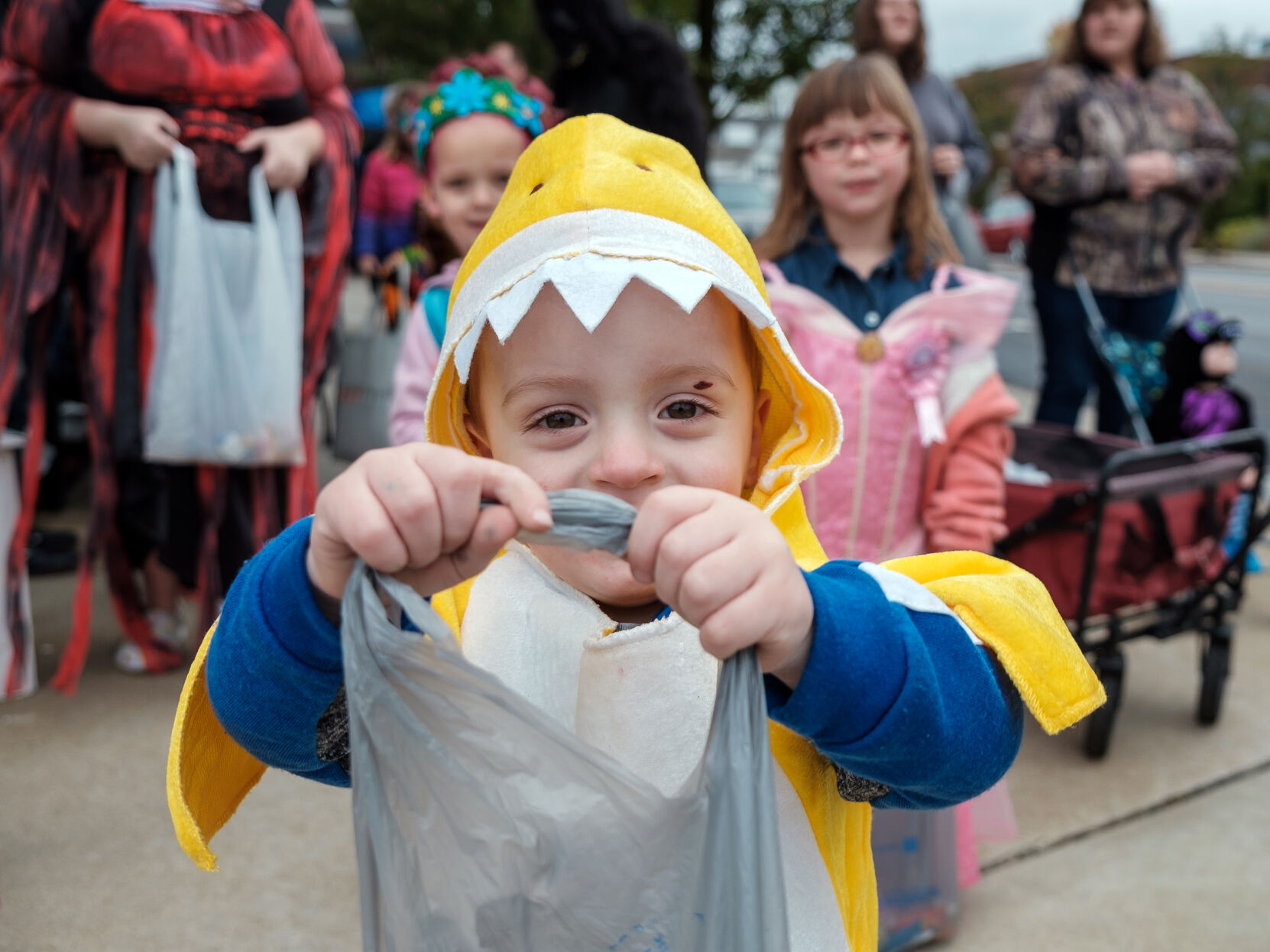 2 year old Baby Shark Lincoln Haupt photo bombs.jpg